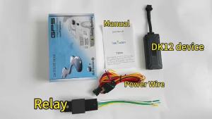 4G GPS Tracker Vehicle Tracking Device Car Motorcycle TrackerKing DK12 Easy Install for Car Lorry and Bike