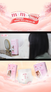 [Dùng Thử Là Ưng] 1 Miếng Bỉm Tã Dán/Quần Momo Diamond (Tinh Chất Hoa Anh Đào Chống Hăm)