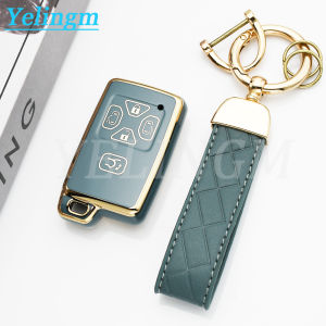 Fashion TPU 4/5 Buttons Remote Shell Fob Keyless For Toyota Noah Voxy Alphard Vellfire Previa Estima Isis Car Key Case Cover