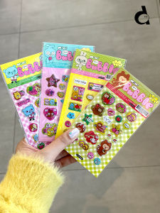 Droplet Glue Sticker Duyệt Monanbear Original Illustration Décor Mobile Phone Sticker Culture Business Supplies