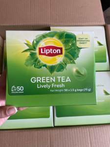 Lipton Trà Xanh Tươi Mới Hộp 1.5g x 50 túi