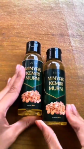 Minyak Kemiri Murni 100% | 60 ml dan 100 ml I Penumbuh Rambut Perawatan Rambut Penghitam Rambut
