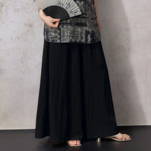 New Chinese Style Retro Heavy Hollow Loose Slimming Summer Two-Piece Suit