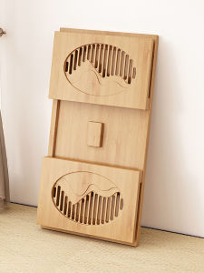 Foldable Modern Minimalist Bamboo Table for Home Use Tatami Small Desk Bedside Study Dining Low Table Tea Set Window Seat Table