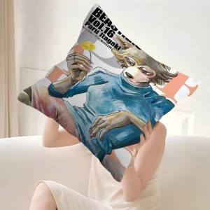Beast Kingdom | B-BEASTARS Pillow Gift Home Office Decoration Bedroom Sofa Car Cushion Cover Case 45x45