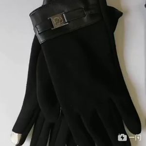 Autumn Winter Men Thickened Touchscreen Gloves Fleece Lined Warm Thermal Non Slip Driving Riding Cashmere Windproof Coldproof