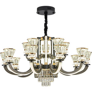 Aiskdan | Luxury Adjustable Crystal Chandelier