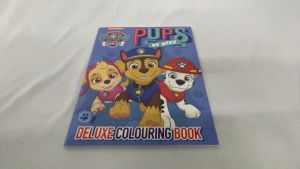 Paw Patrol Pups to Play Deluxe Colouring With 48 Pages to Colour For Kids
