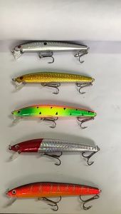 SUKE Fishing lure Top Water Minnow Bait Floating Minnow Artificial Hard Bait 9.5cm/8.5g