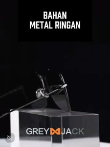 Grey Jack Kacamata hitam Sunglasses Polarized Anti UV Anti Silau Metal Model Aviator Fashion Pria dan Wanita Style Elegant 8650