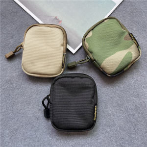 Original Cool Men Belt Key Bag Coin Purse Waist Bag Mini Earphone Small Square Bag U Ton Card Bag Pannier Bag