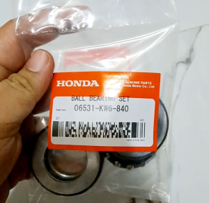 HONDA XRM 125 BALL RACE SET HONDA TMX SUPREMO RS150 RS FI THAILAND GENUINE PARTS 06531KW6840 by LJME