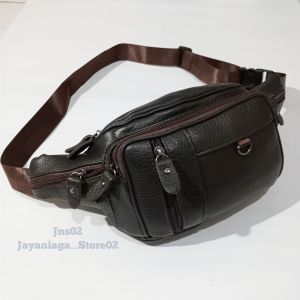 Tas Pria Kulit/Tas Pinggang Kulit Sapi/Tas Dada Kulit/Tas Sling bag Kulit Sapi
