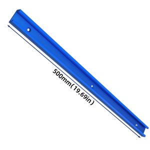 50cm T30 Track T-Slider T Slot Miter Track Jig - Miter Gauge Guide Chute for Workbench Table Saw Router Table DIY Tools