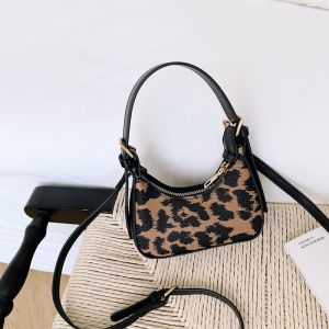 Korean Style Mini Crossbody Bag Colorful Print