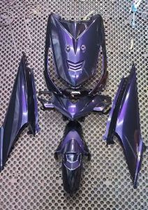 Fullset Full Body Halus Honda Beat Karbu Tahun 2008 - 2012 Warna Custom Moonlight Purple