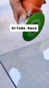 Mata Gerinda Cakram Pemotong Kaca Glass Cutting Disk 100mm untuk Hasil Potongan Kaca yang Presisi Glass Cutting Disk 100mm - UJ15