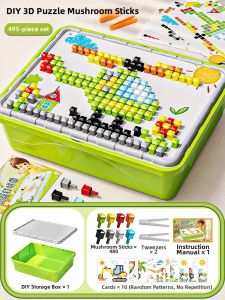 WANJUTEGONGDUI | 3D Puzzle Educational Large Particle Building Toy