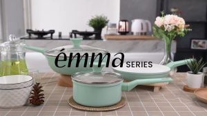 Wajan Penggorengan Emma Series: Wajan Tahan Panas & Cocok Untuk Penggunaan Sehari-Hari