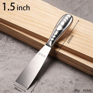 Multi-Purpose Stainless Steel Scraper Putty Knife Paint Removal Drywall Finishing Wall Repair Construction Tool Kitchen Cleaning