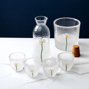 For Home Cloud Mist Wineglass White Wine Glass Wine Pot Wine Cup Small Size One Or Two Shooter Glass Shot Glass Wine Set Suit