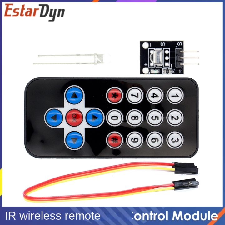 Infrared IR Wireless Remote Control Module Kits DIY Kit HX1838 For ...
