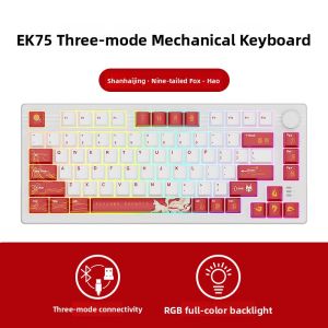 DAREU | Customizable Mechanical Keyboard 3-Mode Wireless Gaming Keyboard