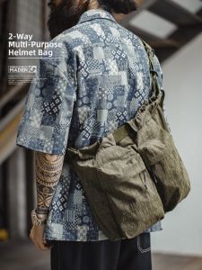 MADEN | Retro Aviator Large Capacity Crossbody Bag For Men