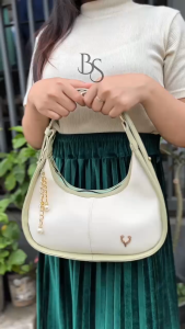 YUMNA Tas Selempang 3 IN 1 Tas Bahu Perempuan Tas Wanita Terbaru Tas Kondangan Tas Pesta  Cewek Tas Kulit Hand Bag Keren