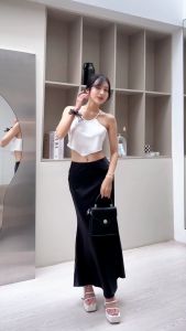 Chân Váy Đuôi Cá Maxi 92cm FILILO Vải Lụa Chill Skirt Váy Dài Form chuẩn Thiết kế Cao cấp