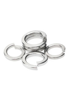 Blackened 8.8 Grade Spring Washer 304 Stainless Steel Open Elasticity High Strength M2-M8 Carbon Steel Pad Circle Hardware Tools