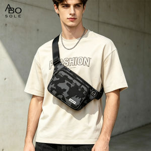 ABOSOLE Sports Chest Bag Waist Bag Crossbody Chest Bag  Multi-Functional Fitness Bag Small Waist Pouch Waterproof Wear-Resistant Waist Bag for Workout Running