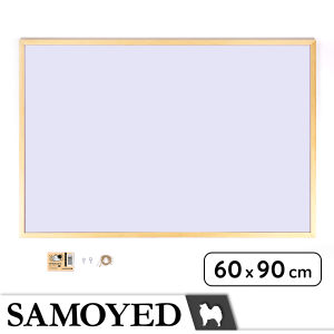 Papan Tulis / Gambar / Spidol / Gantung / White Writing / Drawing / Display / Decoration / Menu / Marker Board / Whiteboard Samoyed WRBD-M-LW-6090