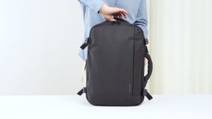 Tas Backpack Ransel Laptop Pria Travel USB TSA Lock weight handle vacuum Expandable Bange BG1909-8