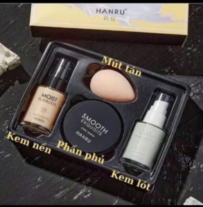 set trang điểm 4 món hanru dễ sử dụng cho những người mới bắt đầu