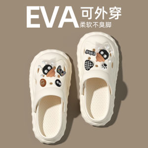 Dép Đi Biển Đế Dày Chống Trượt Chống Mùi EVA Cho Nữ Mùa Hè Ngoài Trời Đi Biển Dép Xỏ Ngón Đế EVA Đế Mềm Thoải Mái