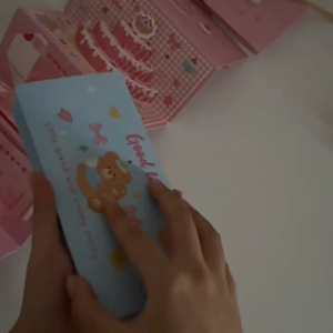 BHQ 3D Birthday Red Envelope with Music & Light Foldable Blessing Card Red Packet CNY Angpao Birthday Wish Card