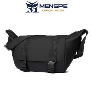 MENSPE Mens Shoulder Bag Fashion Crossbody Bag Large Capacity Messenger Bag Casual Lightweight Shoulder Bag Waterproof Bag Sling Bag Leisure Bag