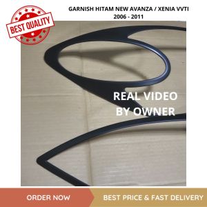 Paket Garnish Hitam Depan Belakang Mobil New Avanza Xenia VVTI 2006-2011