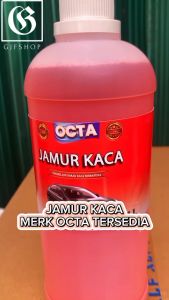 Penghilang Kerak Jamur Kaca Mobil Merah OCTA 1L High Quality