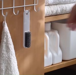 DXL Long-handled Shoe Brush Home Dormitory Multi-functional Hard-haired Shoe-shining Tool Cleaning Brush