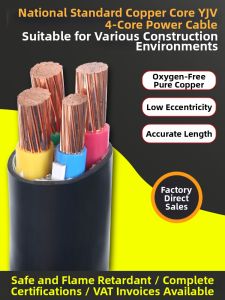 Dây Điện Đồng Lõi Tiêu Chuẩn Quốc Gia Ba Pha Bốn Dây