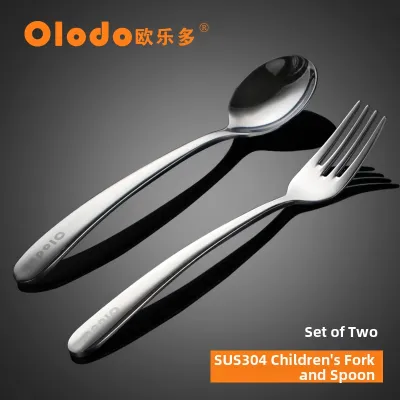 Olodo | Stainless Steel 304 Kids Cutlery Set 2 Pieces