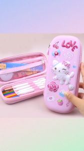 3D Unicorn Pencil Case Stationery Box for School Student Stationery Box Pencil Case for Kid