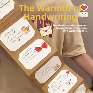 JIELI | DIY Creative Pull-Out Card Album Blank Ins Style Writing Card