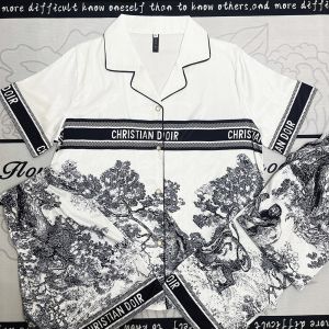 Luxurious Ice Silk Sleepwear Short Sleeve Thin Fabric Home Clothes for Men Summer Couples Matching Long Pants Short Shorts