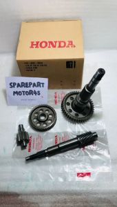 GEAR RASIO SET GIGI RASIO ASSY ASLI HONDA KODE KZR VARIO 125 FI OLD VARIO 125 LED NEW VARIO 150 LED 125 PCX 125 GIR RASIO SET RASIO SET GIGI BARU GRESS ORIGINAL
