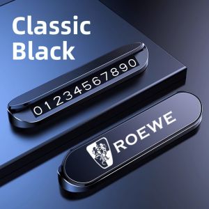 One-Click Hide Personal Move Car Phone Plate Temporary Parking Number Plate Car Number Board In-Car Leave Message Display