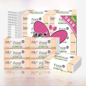 Cleansing Soft Handkerchief Tissue Large Bag Travel Portable Small Square Towel Household Paper Towels Fragrance-Free Napkin Facial Tissue Affordable