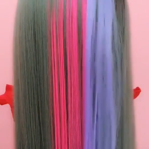 【 Buy 4 Free 1 Hair Comb 】13 Colorful Hair extensions long straight highlight clip wig beautiful wigs women fashion beauty hair highlights